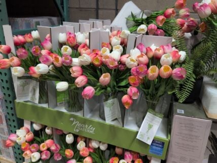Nearly Natural Faux 20" Tulip Arrangement at Costco