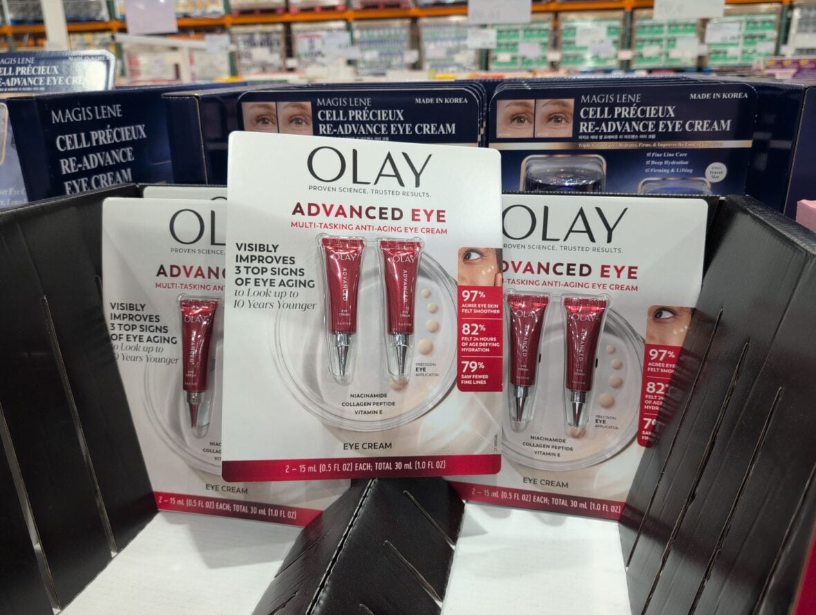 Olay Advanced Eye Cream 2 -0.51 Fl 0z Improves Fine Lines at Costco