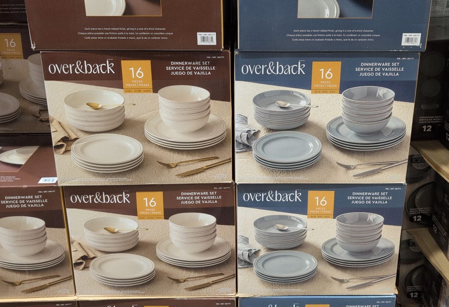 Overandback Lake Como Dinnerware