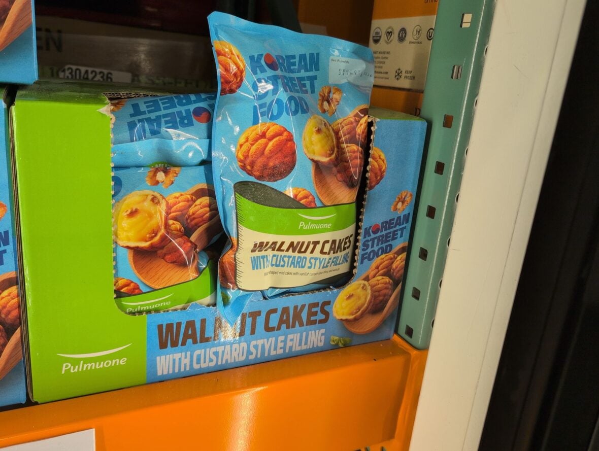 Pulmuone Custard Walnut Cake at Costco