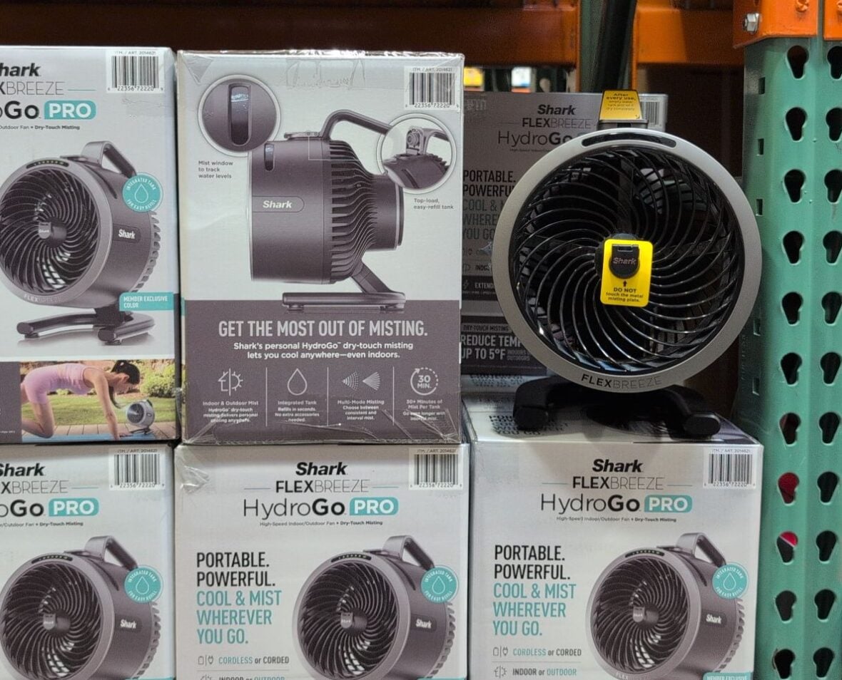 Shark Hydrogo Misting Fan at Costco