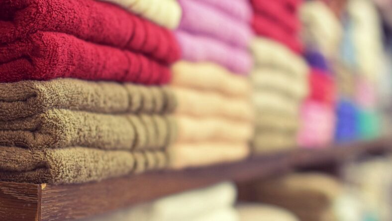 stacks of towels / costco towels