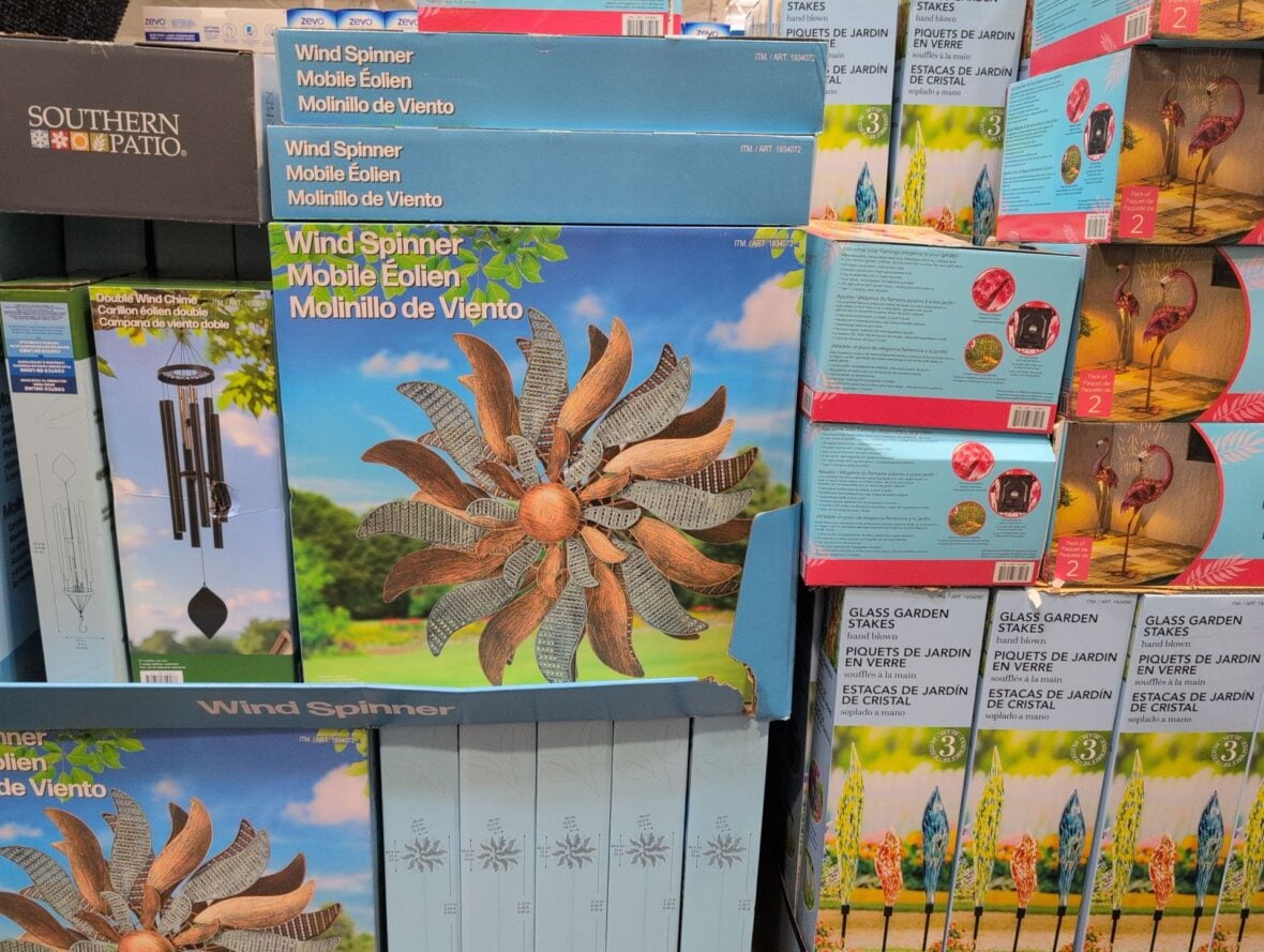 Stylecraft Two Tone Metal Wind Spinner at Costco