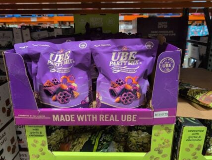 180 Snacks Ube Party Mix at Costco