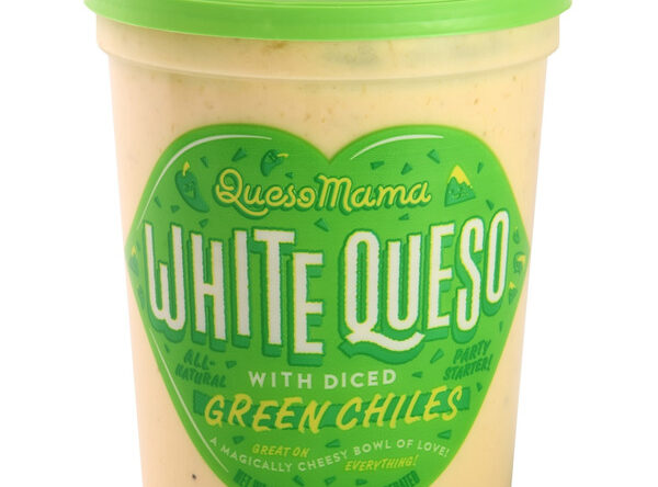 Queso Mama White Queso w/Diced Green Chiles