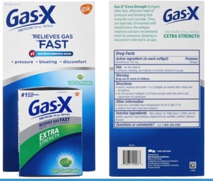 Recall-Costco-GasX Packaging Image