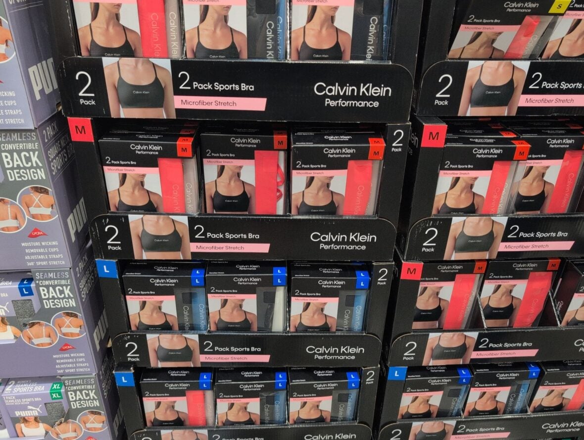 Calvin Klein Women's Sports Bra at Costco