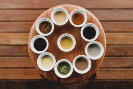 circle of sauces / best condiments at costco