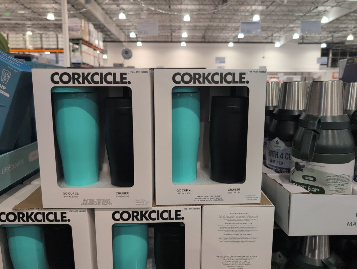 Corkcicle Cruiser and Go Cup 220z Cruiser at Costco