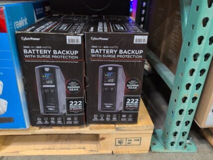 Cyberpower 1500va/900w Sim Sine Battery Backup at Costco