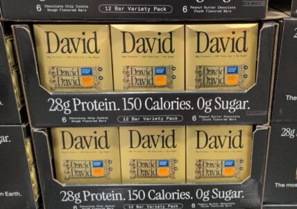 David Protein Bar Variety 12 Bars 2. at Costco