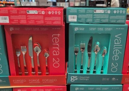 Gourmet Settings Flatware at Costco
