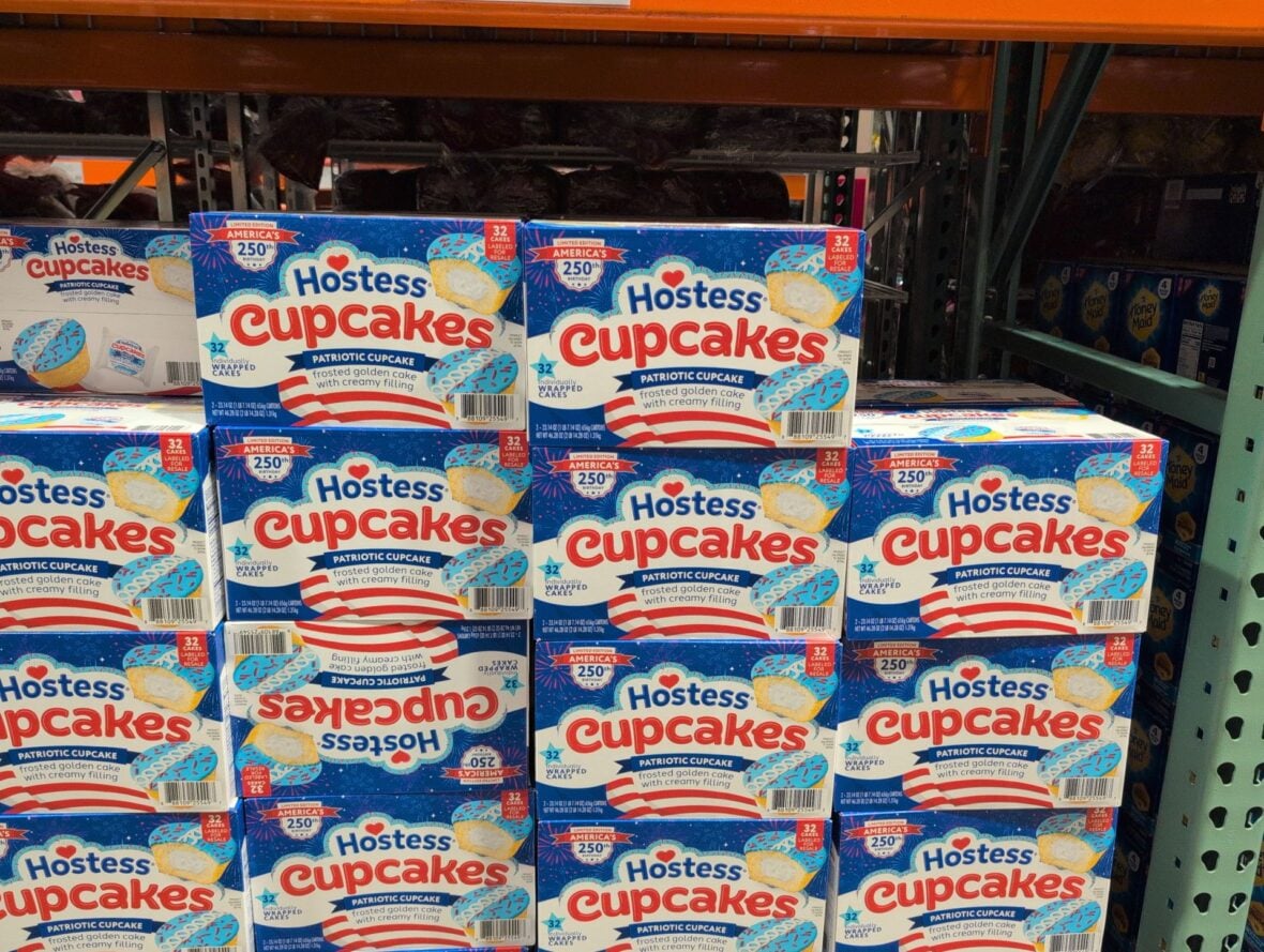 Hostess Patriotic Cupcakes at Costco