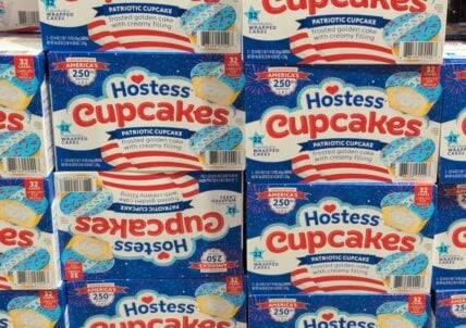 Hostess Patriotic Cupcakes at Costco