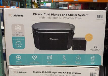 Lifetrend Cold Plunge Tub and Chiller System 55"l X 33.5"w X 27.6"h Drop-stitch Tub with at Costco