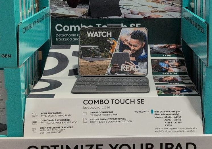 Logitech Combo Touch SE Keyboard Case for iPad