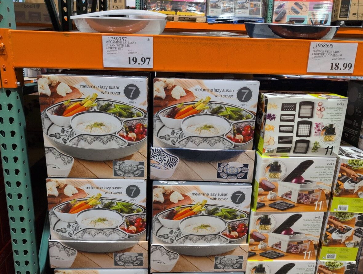 Melamine 15" Lazy Susan with Lid at Costco