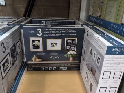 Mikasa Home Accents Gallery Frames Set of 3 at Costco