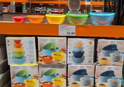 Pandex Melamine Mixing Bowl Set W/lids at Costco