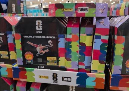 Panini 2026 FIFA Wokid Cup Sticker Stadijm Box at Costco