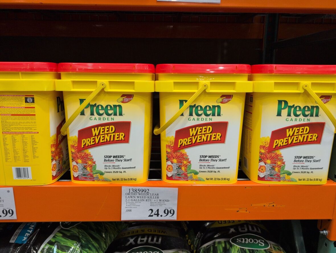 Preen Garden Weed Preventer at Costco