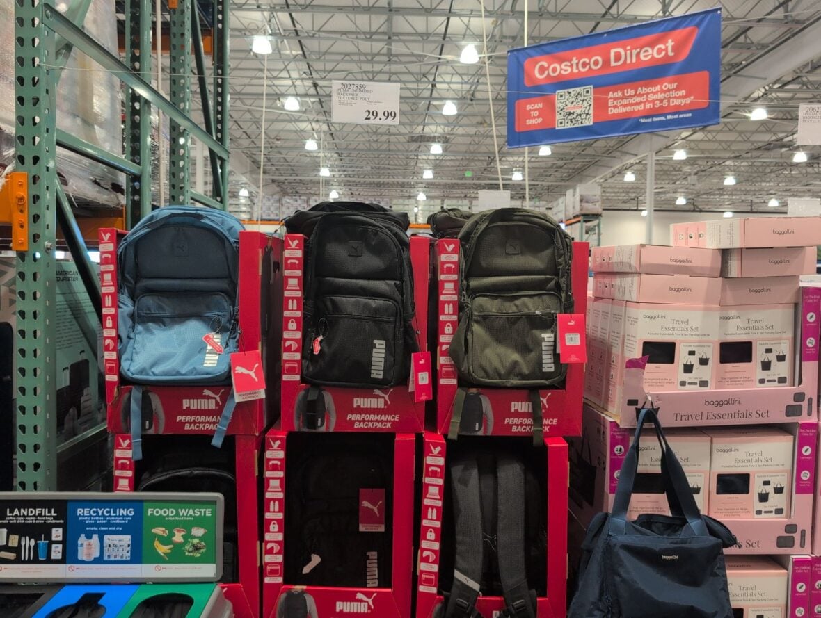Puma Unlimited Backpack Textured Poly at Costco