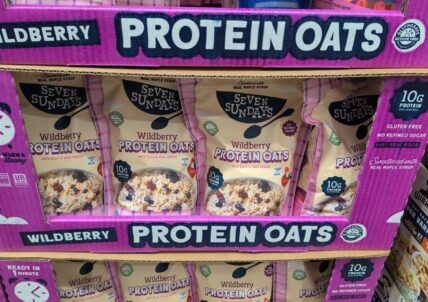 Seven Sundays Wildberry Protein Oats Bag at Costco