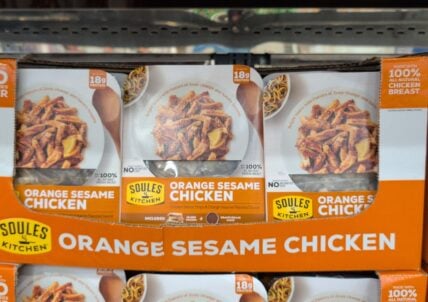 Soules Kitchen Orange Sesame Chicken at Costco