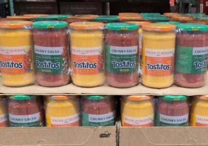 Tostitos Queso and Salsa Dip at Costco