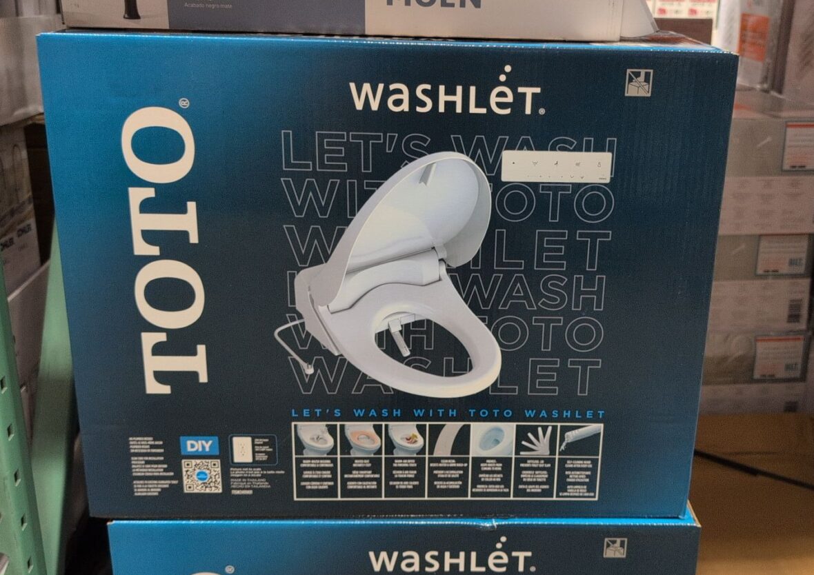 Toto Washlet Electronic Bidet Toilet Seat at Costco