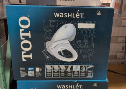Toto Washlet Electronic Bidet Toilet Seat at Costco