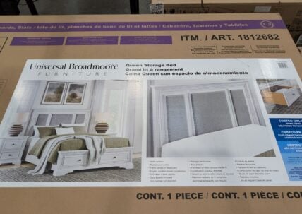 Universal Broadmoore Anistyn Queen Storage Bed at Costco