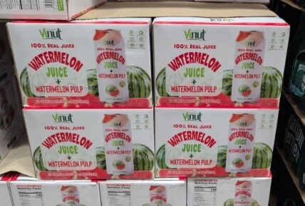 Vinut Watermelon Juice+pulp 16.57 0z at Costco