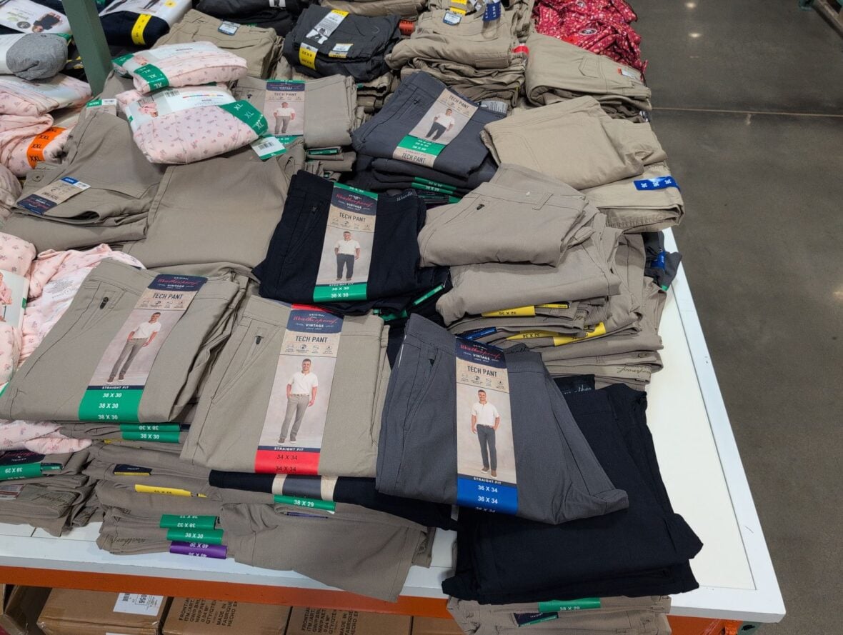 Weatherproof Vintage Men's Tech Pant at Costco