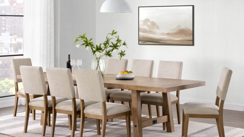 Graham Dining Table and 8 Chairs