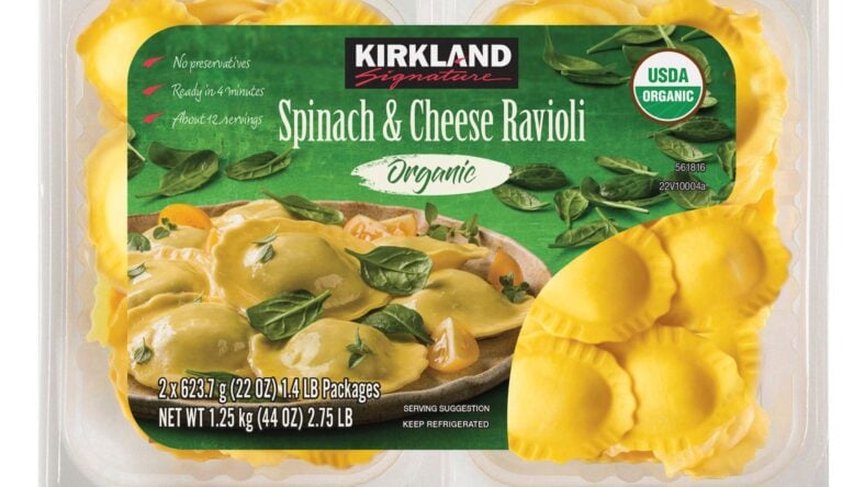 Kirkland Signature Spinach & Cheese Ravioli