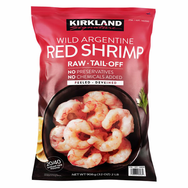 Kirkland Signature Wild Argentine Raw Shrimp