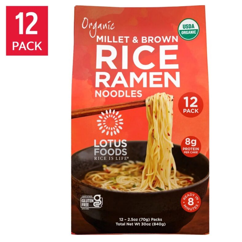 Lotus Foods Organic Millet & Brown Rice Ramen