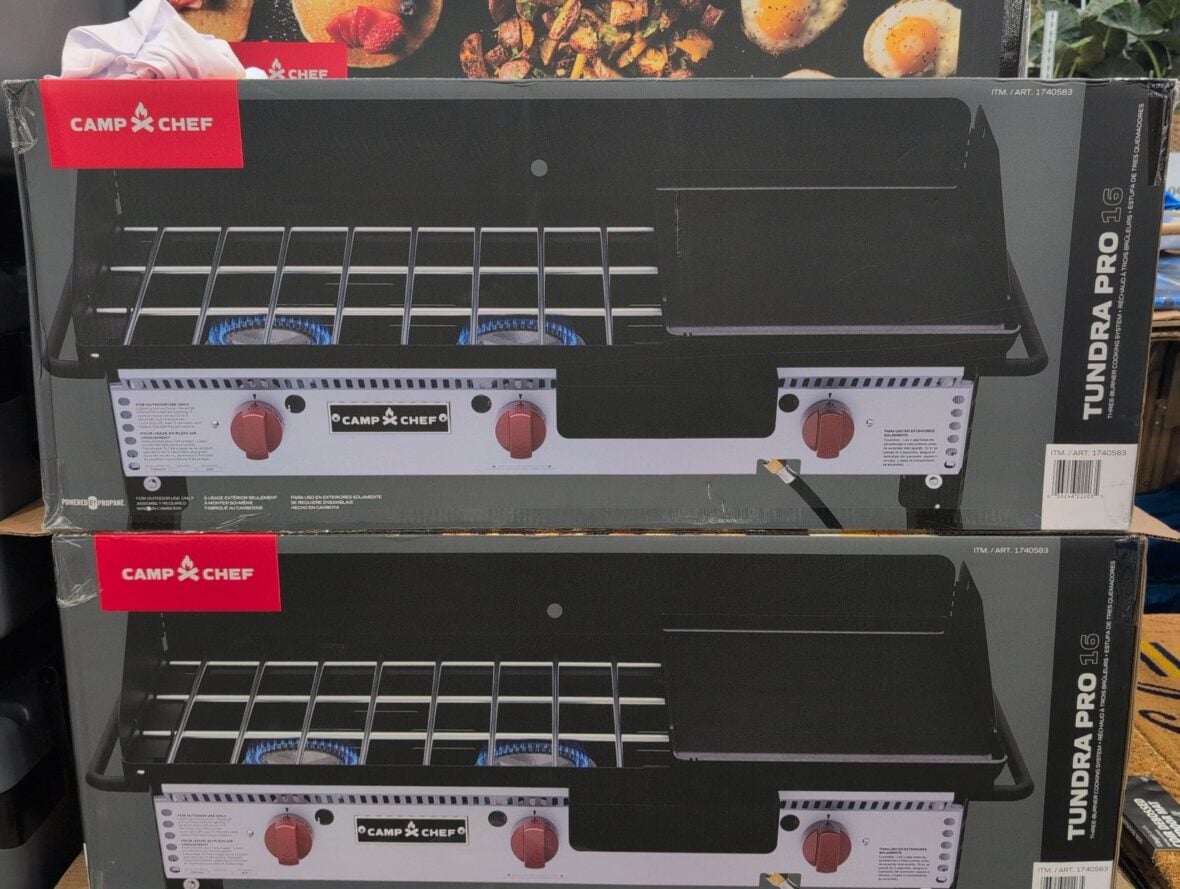 Camp Chef Tundra Pro 16 Three-Burner Stove at Costco