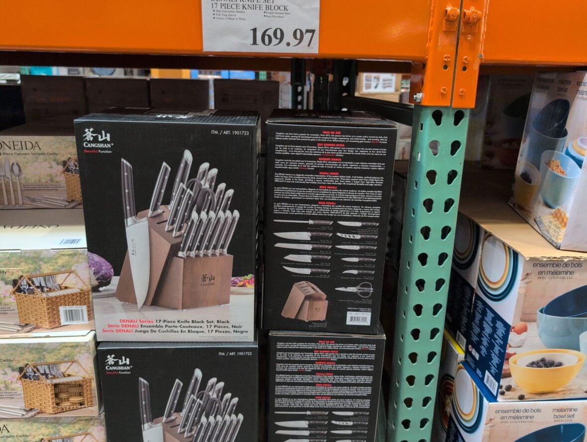 Cangshan Denali Knife Set Knife Block at Costco