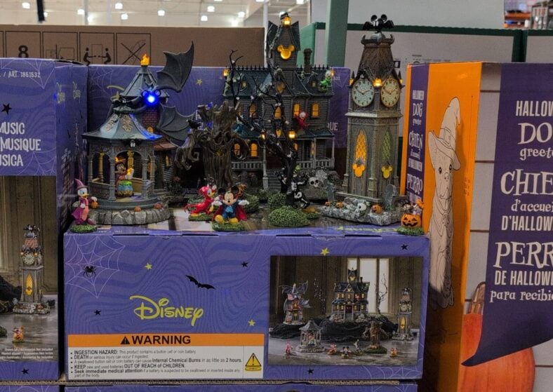 Disney Halloween Village 12-Piece Set at Costco