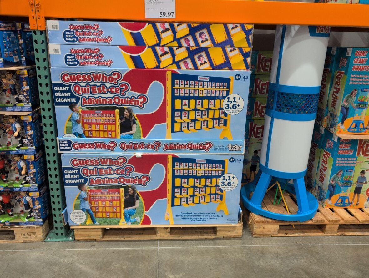 Giant Guess Who at Costco