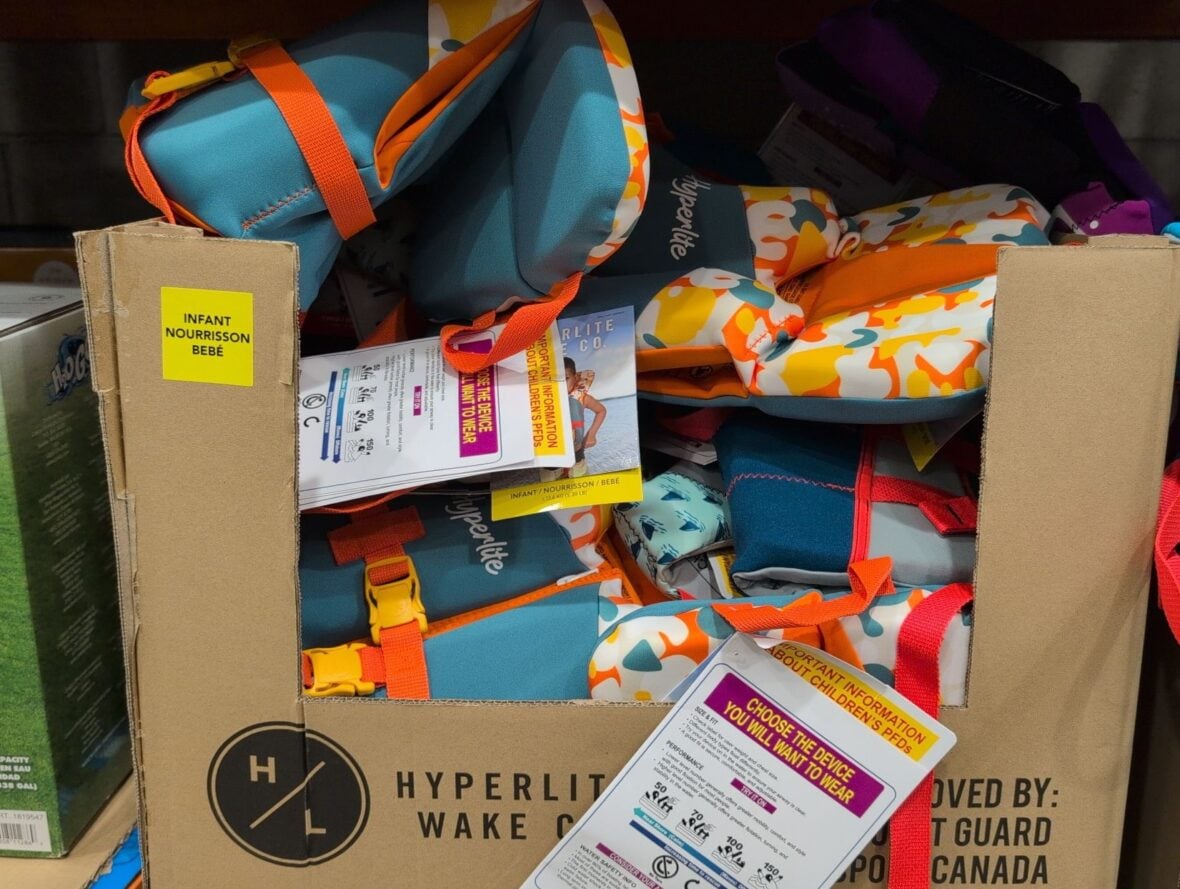 HO Sports Hyperlite Child/Infant Life Vest at Costco