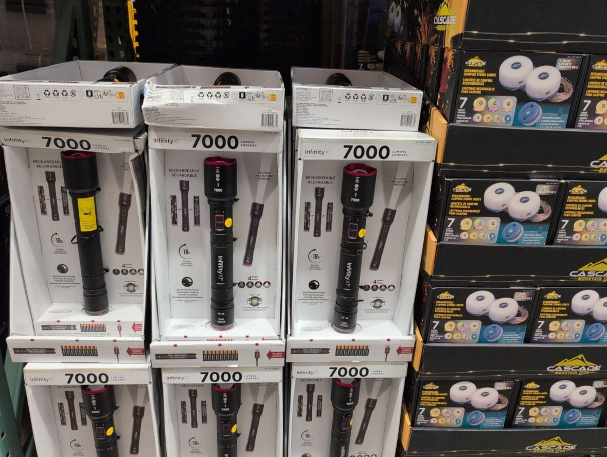 Infinity X1 7 Flashlight Hybrid Power at Costco