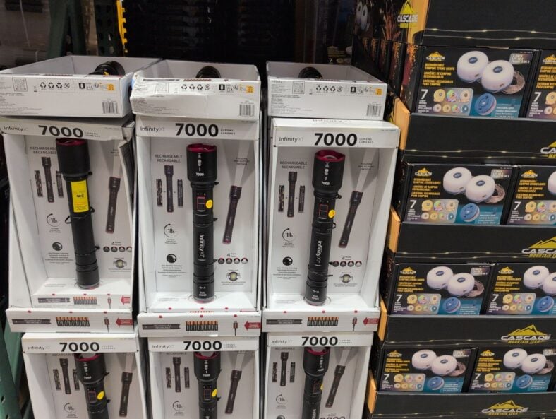 Infinity X1 7 Flashlight Hybrid Power at Costco