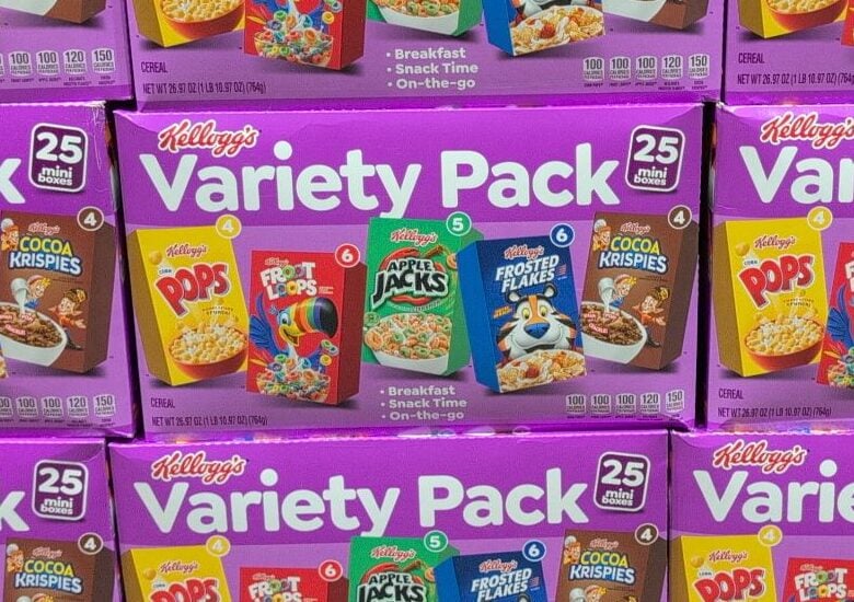 Kellogg's Variety Pack - 25 Mini Boxes