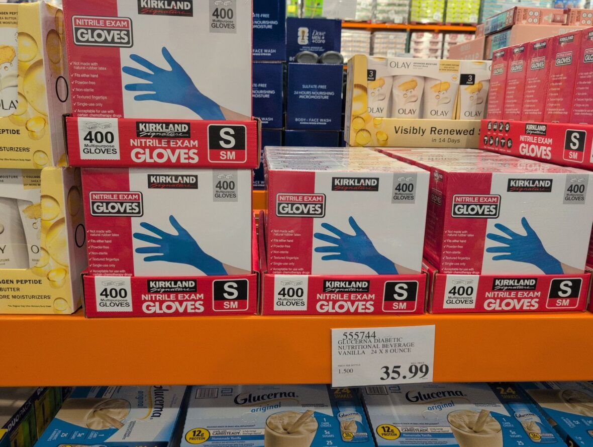 Kirkland Signature Nitrile Glove Small 2/ at Costco