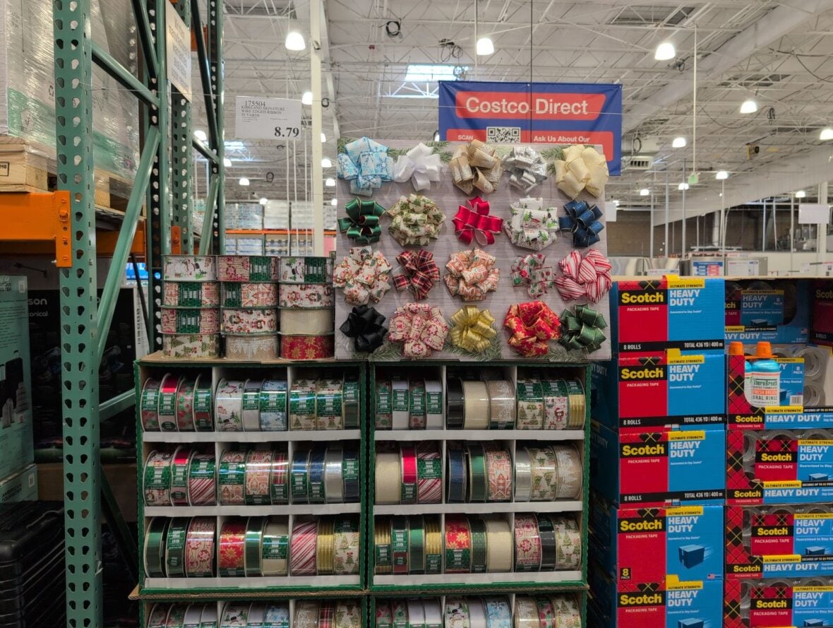 Kirkland Signature^ Wire Edged Ribbon 50 Yards at Costco