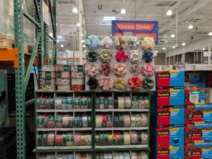 Kirkland Signature^ Wire Edged Ribbon 50 Yards at Costco