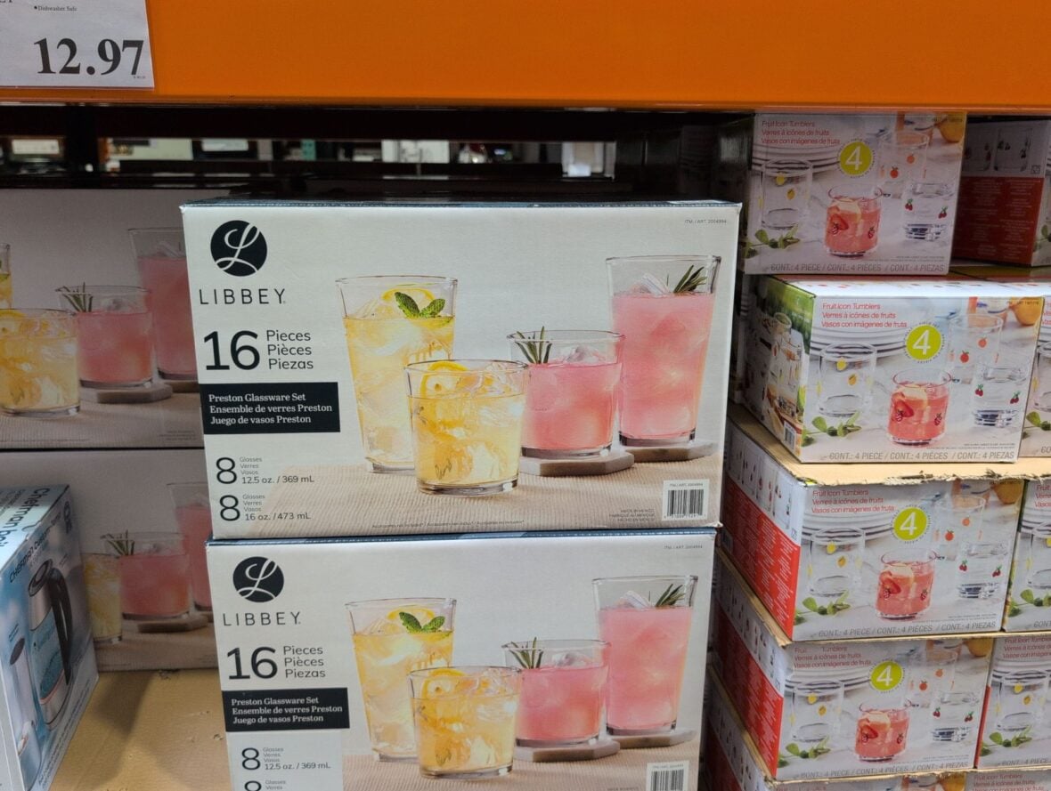 Libbey Preston Glassware Set at Costco